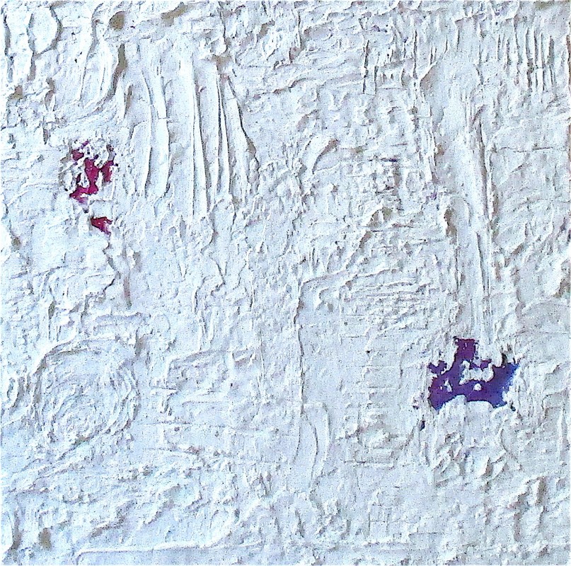 Amethyst, acrylic on canvas, 12" x 12", $500