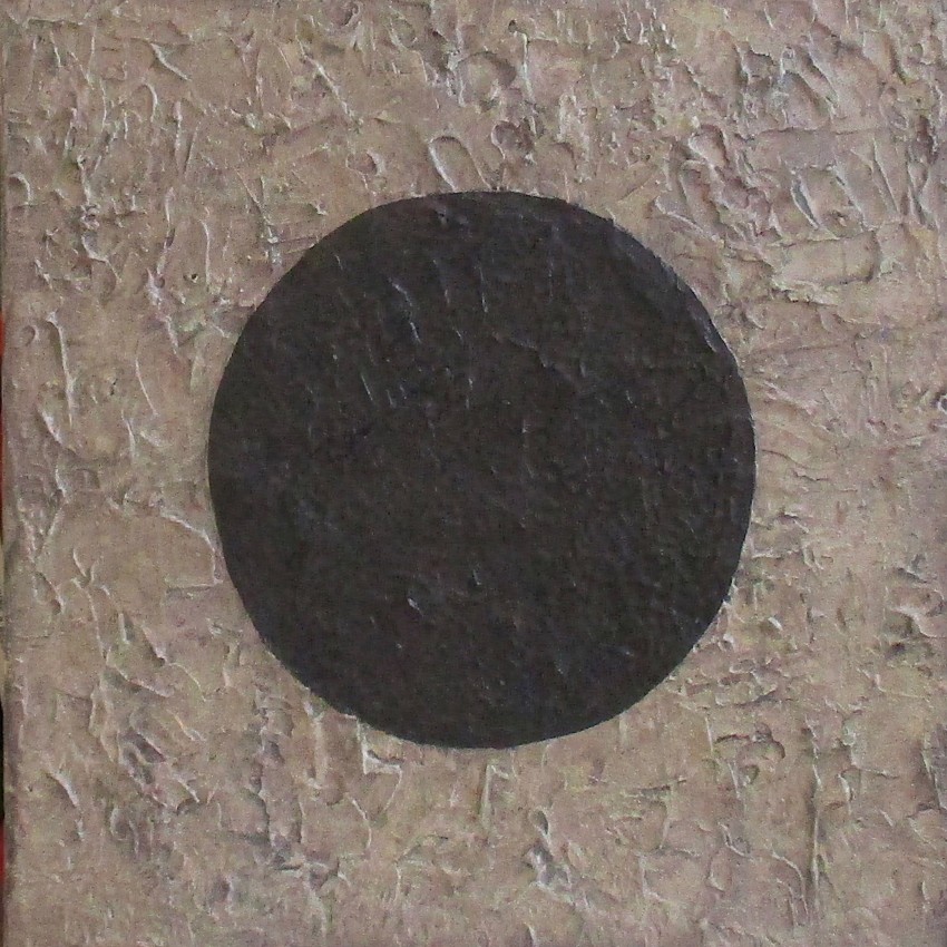 Brown On Brown, acrylic on canvas, 18" x 18", $500